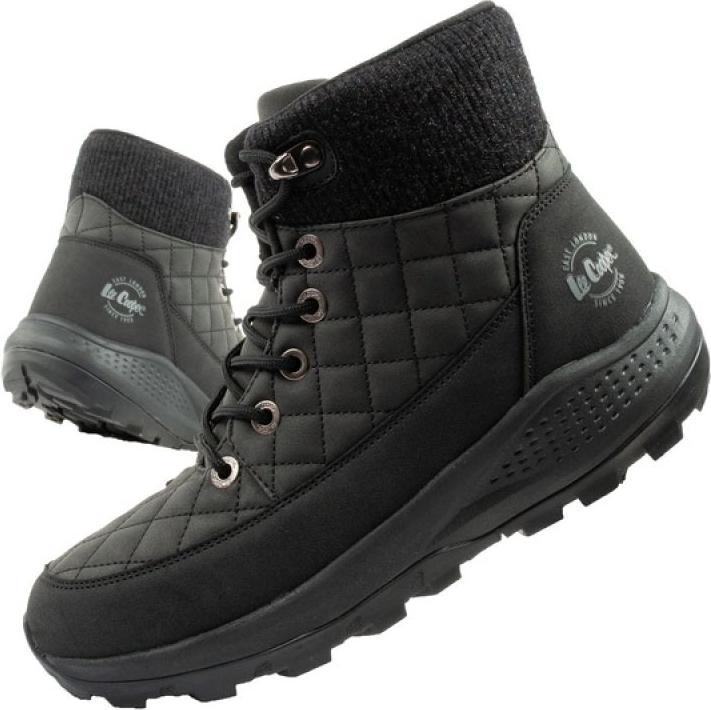 Actual product image Lee Cooper Damen-Trekkingschuhe, schwarz, Öko-Leder (38)