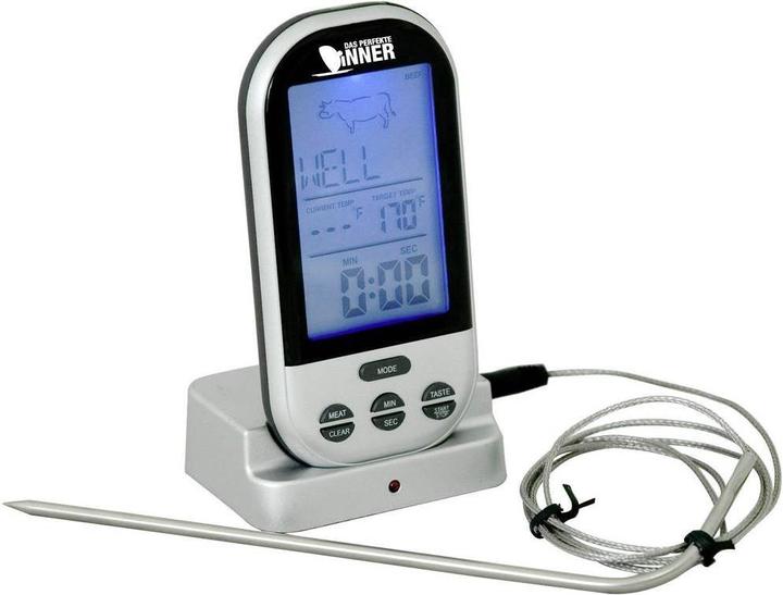 Image du produit Technoline Alarme de thermomètre à barbecue, surveillance