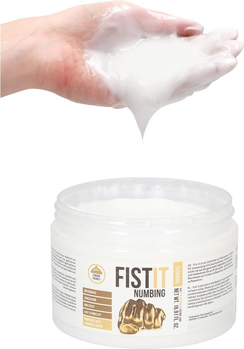 Actual product image Shots Pharmquest's Fist It Numbing 500ml (500 ml)
