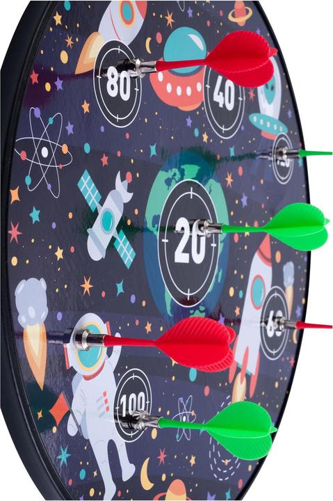 Produktbild Longfield Darts Magnetische Dartscheibe doppelseitig - Space