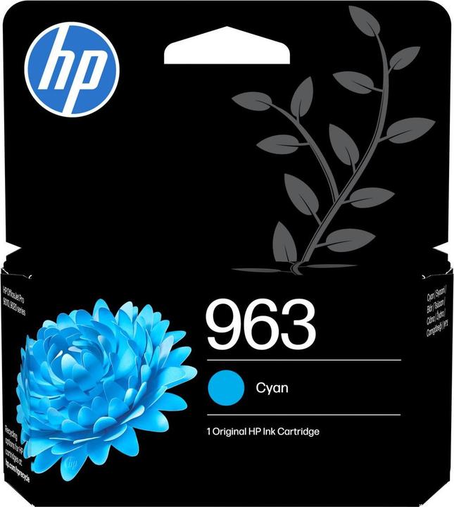 Produktbild HP 700 pages. Hewlett-Packard 963 (3JA23AE) Cyan
