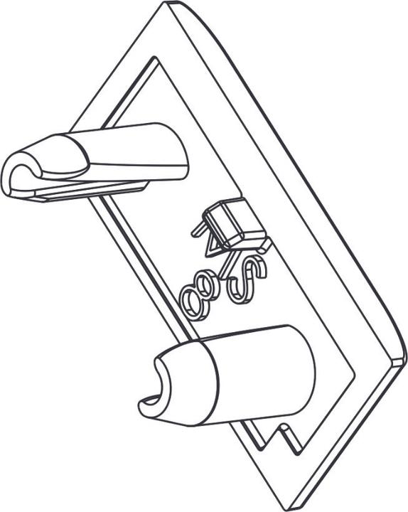 Immagine prodotto OK-Line Terminale in ABS, argento