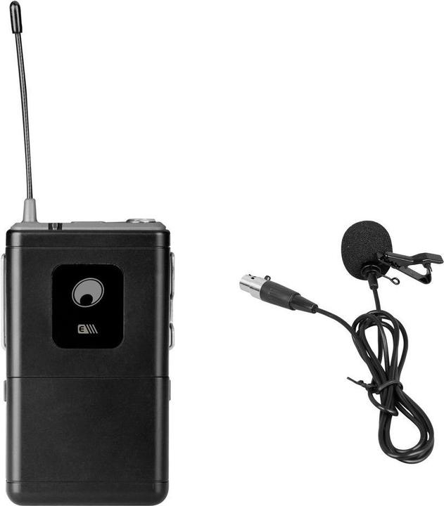 Immagine prodotto Omnitronic Trasmettitore tascabile serie UHF-E 831.1MHz + microfono lavalier