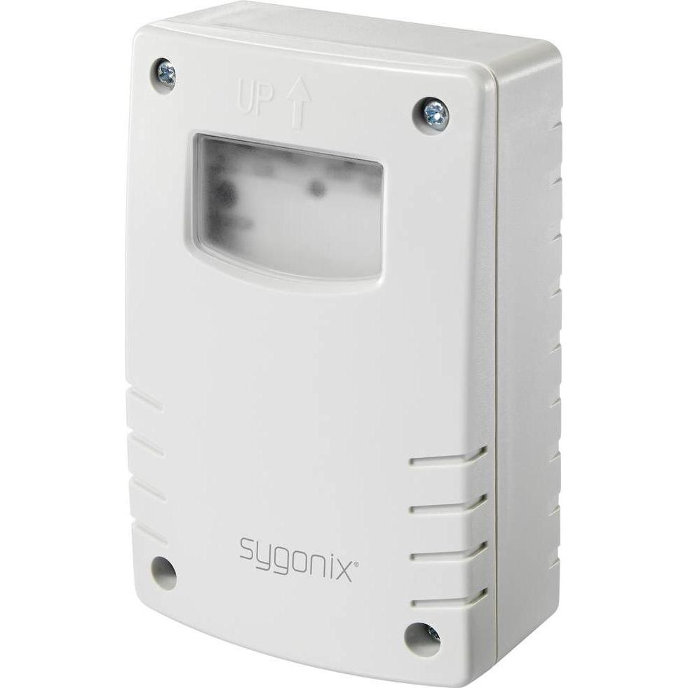 Sygonix, Zubehör Beleuchtung, SY-5836542 Dämmerungsschalter Grau 230 V/AC 1 Schliesser 1 bis 9 h