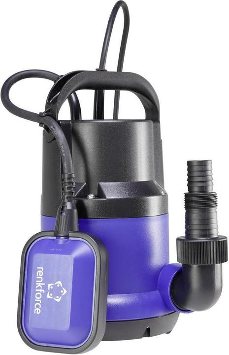 Produktbild Renkforce Klarwasser-Tauchpumpe mit Schu (Klarwasserpumpe)