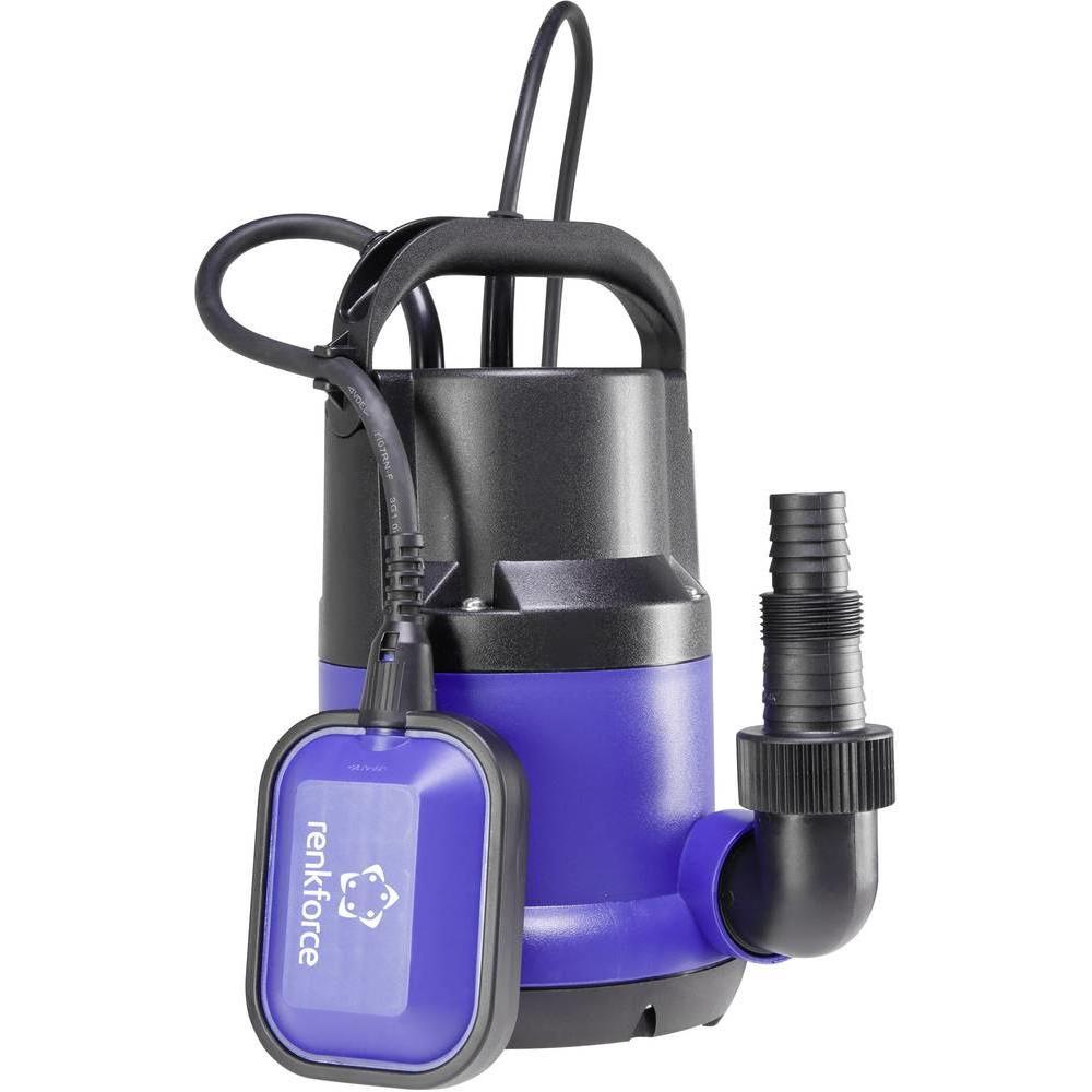 Renkforce, Wasserpumpe, Klarwasser-Tauchpumpe mit Schu (Klarwasserpumpe)
