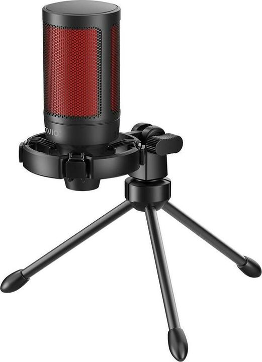 Image du produit Savio microphone de jeu filaire avec rétroéclairage trépied USB SONAR PRO