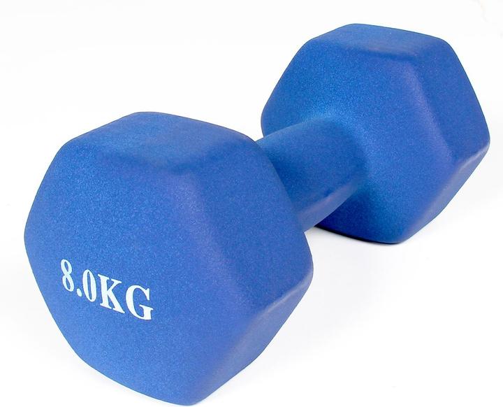 Image du produit Gladiatorfit Haltères en néoprène (2 x 8 kg)