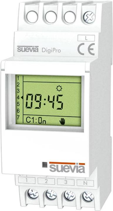 Immagine prodotto Suevia Timer per il binario del cappello superiore 1