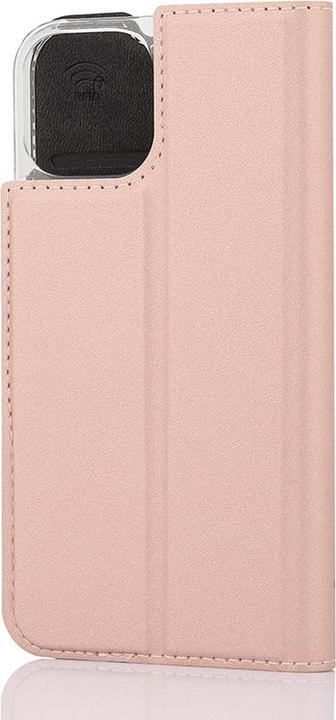 Image du produit Wave BookCase -suojakotelo, iPhone 13 mini, ruusukulta (Apple iPhone 13 mini)