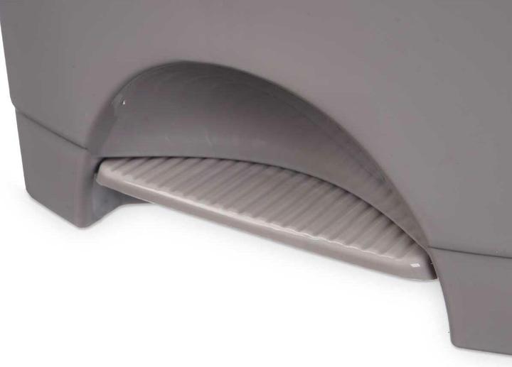 Actual product image Natec Papierkorb mit Pedal Grau Kunststoff 10 L (8 Stück) (10 l)