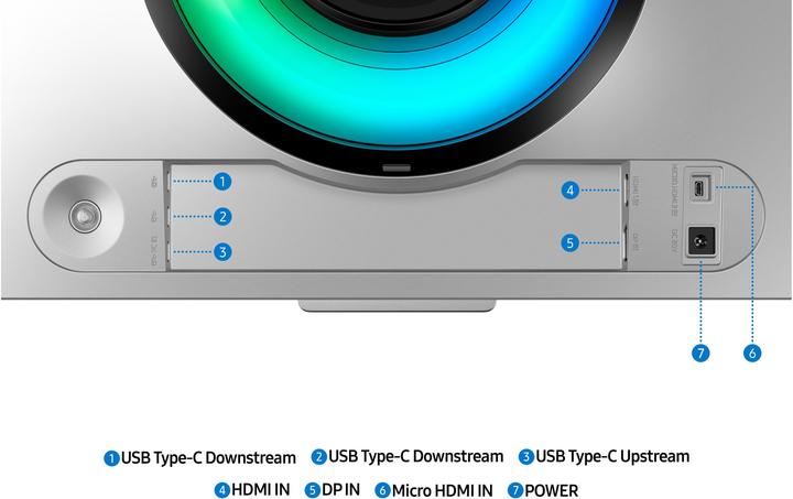 Produktbild Samsung Odyssey OLED G9 G95SD (5120 x 1440 Pixel, 49")