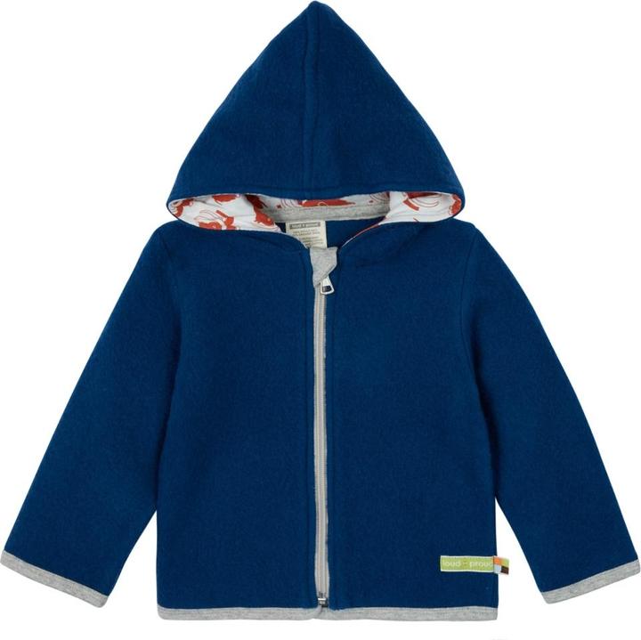 Actual product image loud + proud Jacket wool fleece (50)