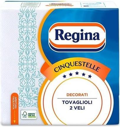 Image du produit Regina - Cinquestelle, Two Ply Napkin - 6 Packs Of 46 (276