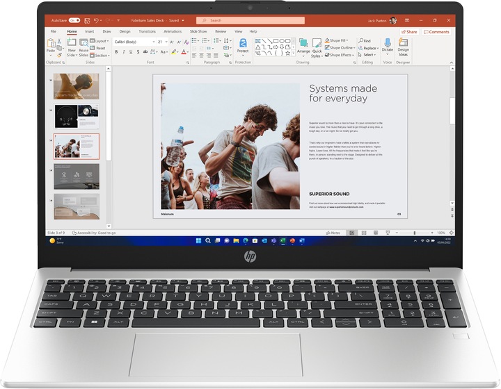 Produktbild HP 250 G10 Intel Core i5-1334U 39,6cm 15,6Zoll FHD 16GB 512GB/SSD W11P 1J Gar SmartBuy+ (DE) (15.60", Intel Core i5-1334U, 16 GB, 512 GB, DE)