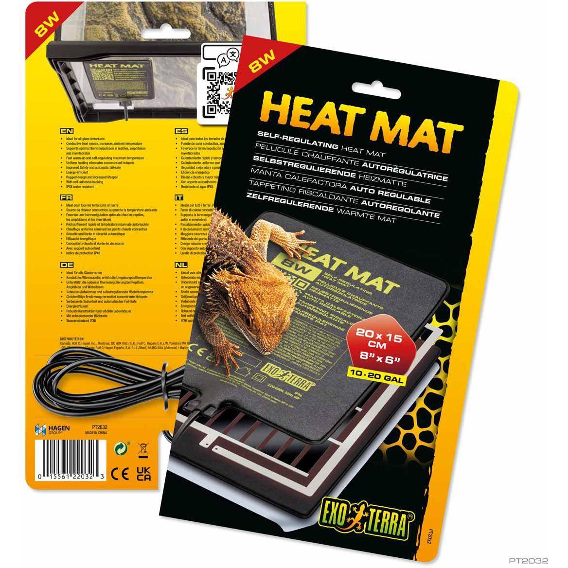 Meilleurs prix pour Couverture Thermique Automatique - EXO TERRA - 8 W - Réglable - Sécurisée - Étanche IPX6