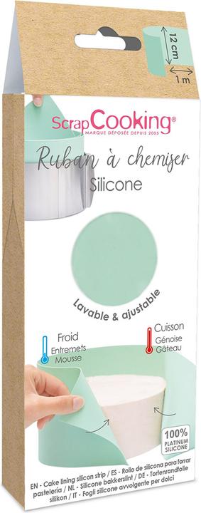 Actual product image ScrapCooking Backband Silikon perforiert H4cm x 200cm