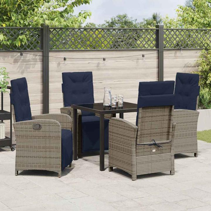 Produktbild vidaXL Outdoor Essensemble (80 x 80 x 73 cm)