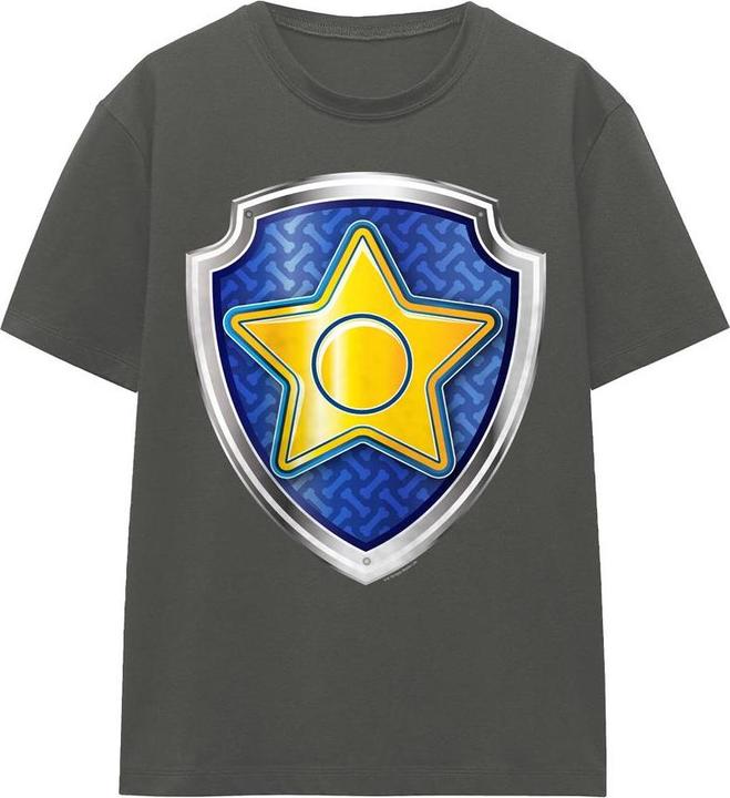 Immagine prodotto Paw Patrol Maglietta Chase Distintivo Adulto Unisex (S)