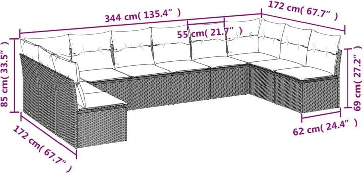 Produktbild vidaXL Maximilian