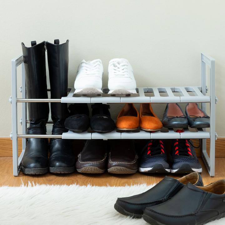 Actual product image InnovaGoods Pull-out shelf insert - 2 levels