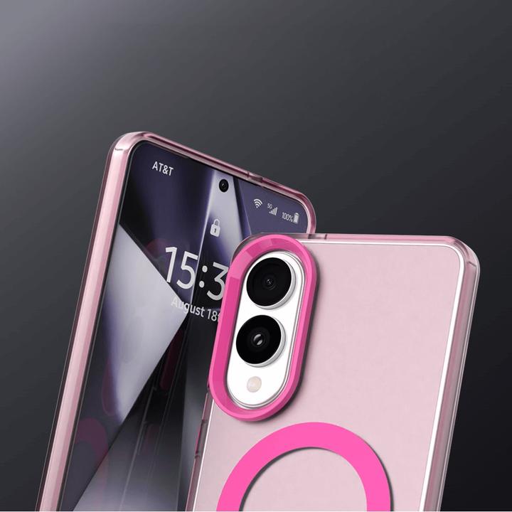 Produktbild Cover-Discount Galaxy S25 Edge - Schützende Acryl-Handyhülle mit Magnet (Samsung Galaxy S25 Edge)