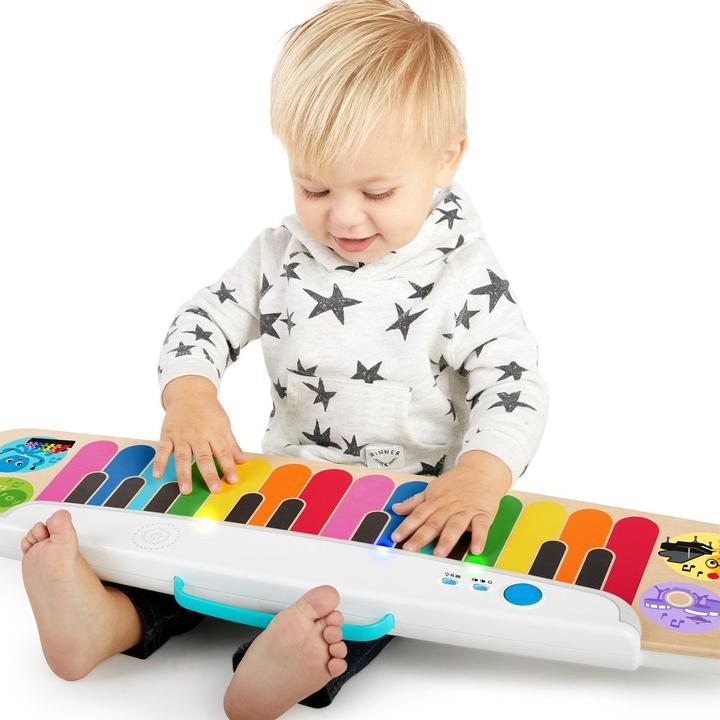 Productafbeelding Hape Magic Touch toetsenbord (Duits, Frans, Italiaans, Engels)