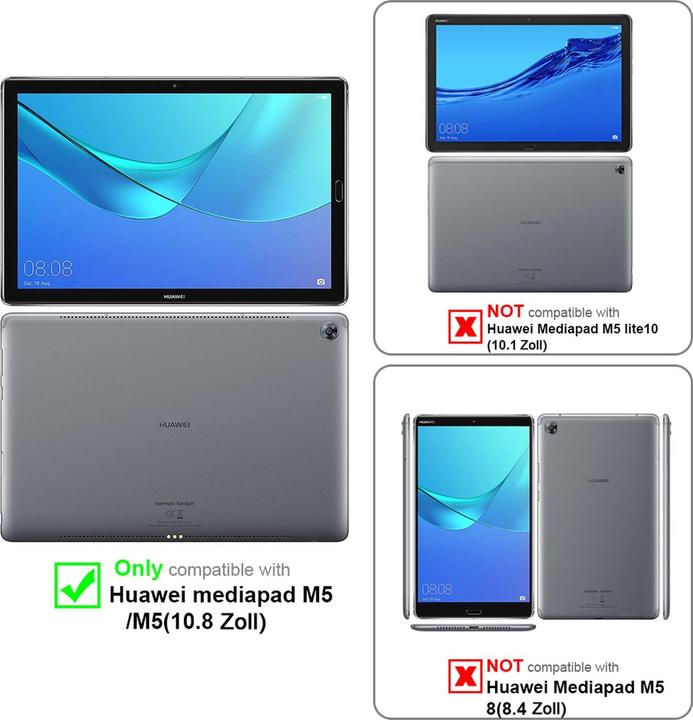Immagine prodotto Cadorabo Copertina del libro per tablet (MediaPad M5)