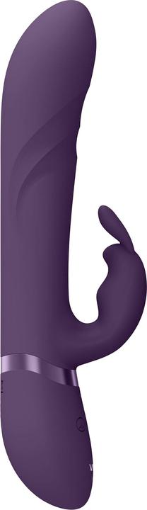 Actual product image Shots Vibrating and Rotating Wiggle G-Spot Rabbit - Pink