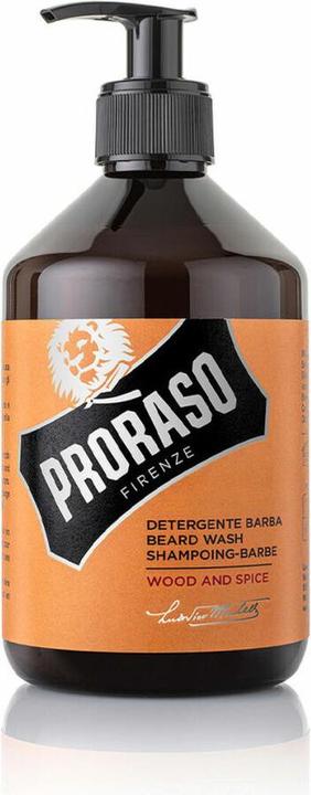 Actual product image Proraso Beard shampoo Wood and Spice (500 ml)