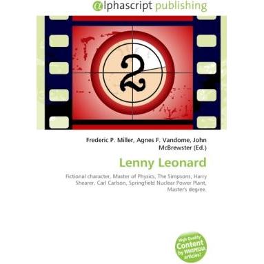 Lenny Leonard, Fachbücher