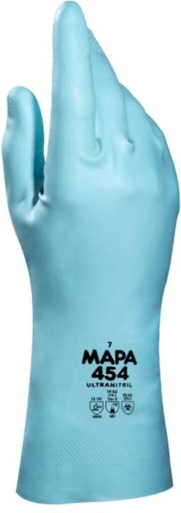 Produktbild Mapa Chemikalienhandschuh Ultranitril 454 Gr.8 (8)