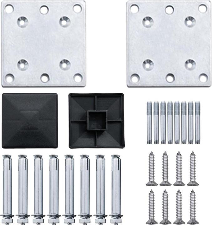 Produktbild VidaXL Zaunelement-Set WPC