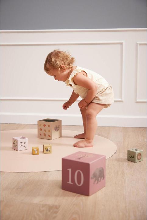 Actual product image Filibabba Stacking blocks - Nordic animals (FI-02177)