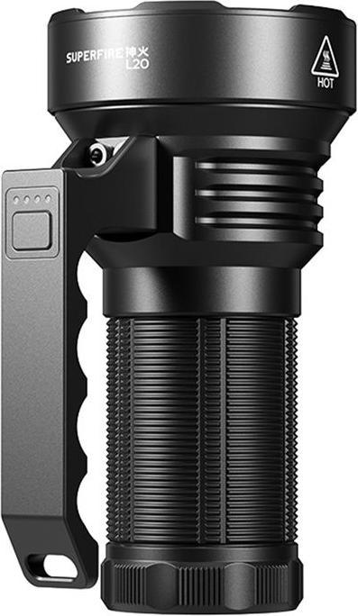 Superfire Latarka L20, 5000lm, USB-C (5000 lm)