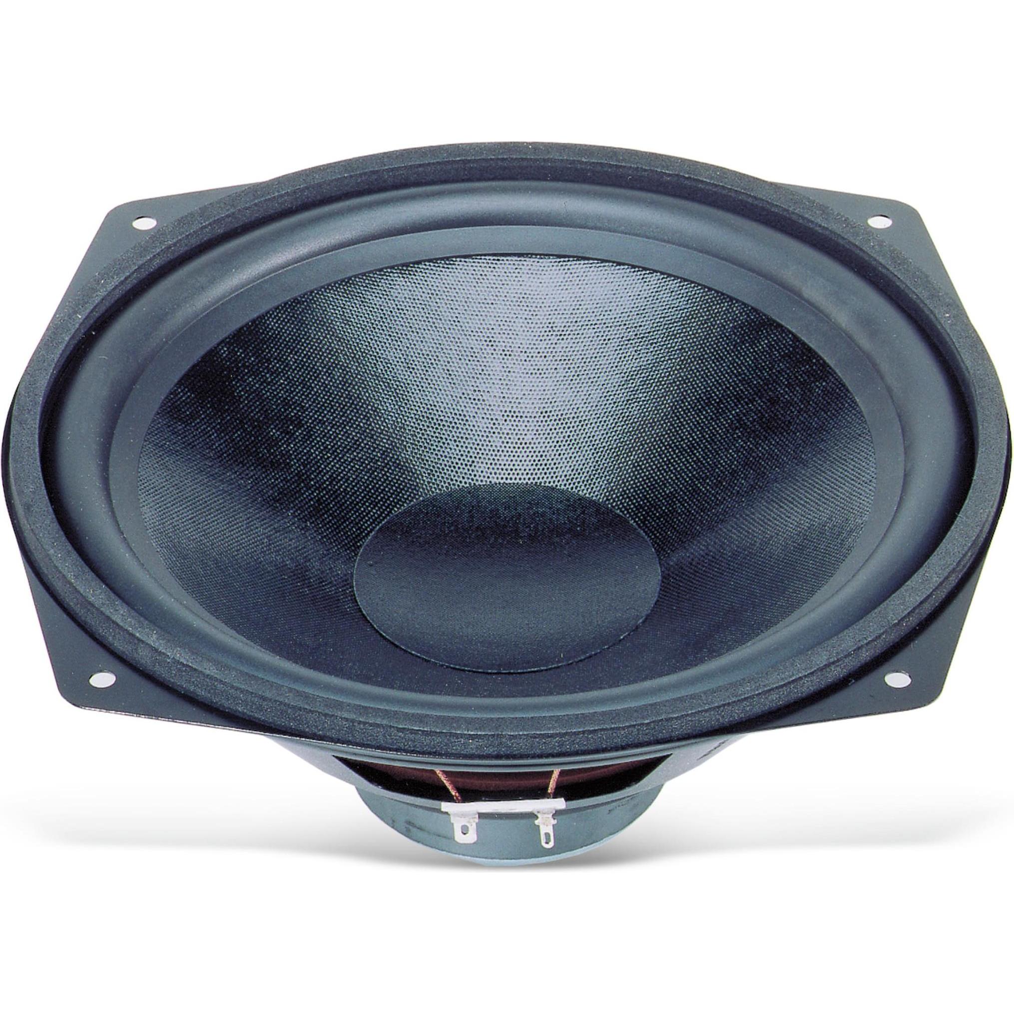 Visaton Tieftöner WS 25 E, 8 Ohm, Lautsprecher Bauteile, Schwarz