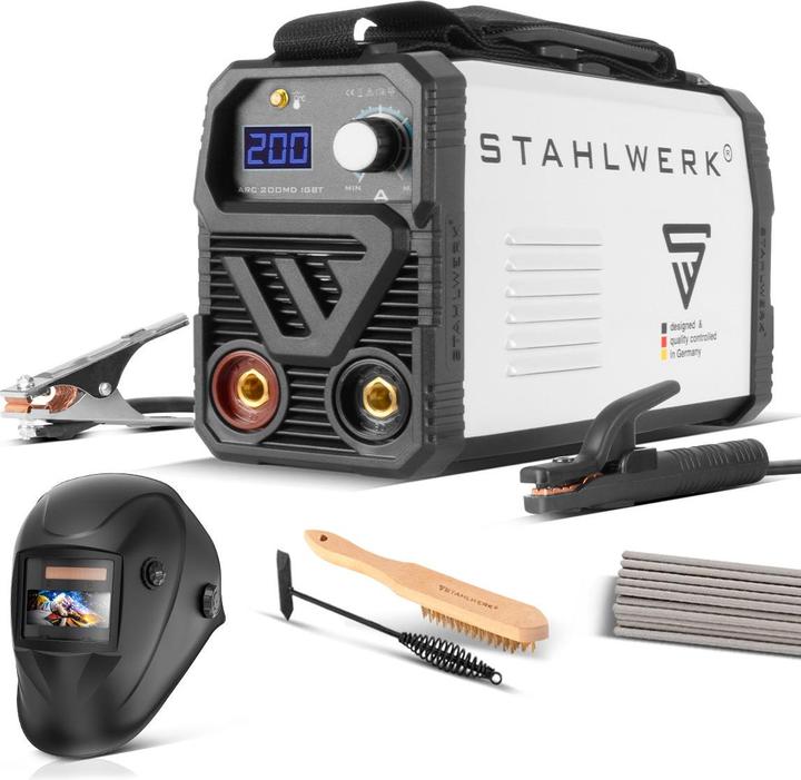 Produktbild Stahlwerk Schweissgerät ARC 200 MD - DC Vollausstattung