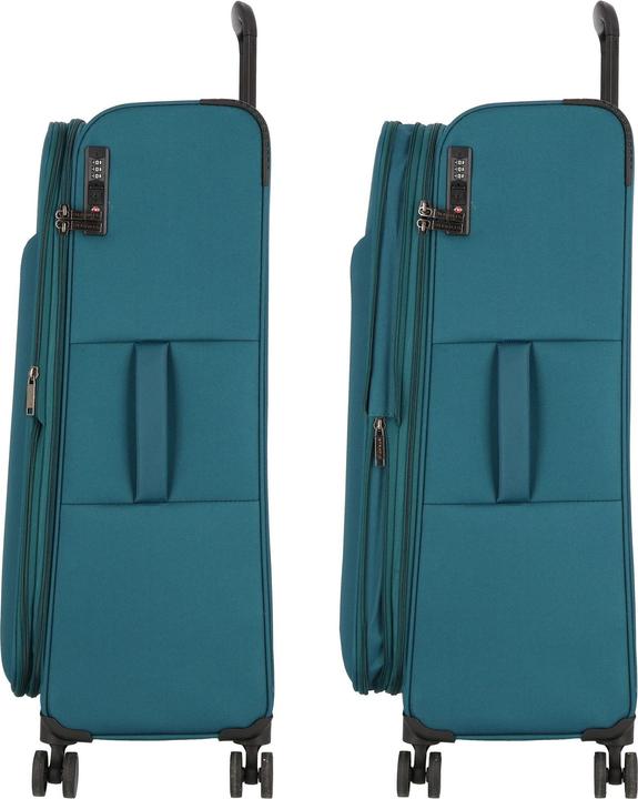 Image du produit Stratic Fresh 4 Rollen Trolley L 77 cm mit Dehnfalte (110 l)