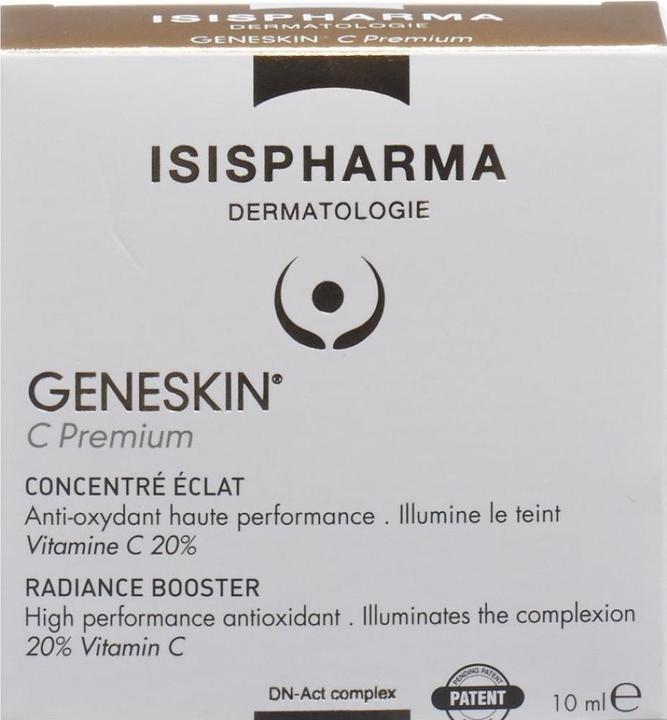 Actual product image Isispharma Geneskin C Premium Concentre Eclat (10 ml)