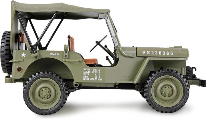 Produktbild Amewi Jeep Willys MB Scale Crawler 4WD 1:14 RTR grün (RTR Ready-to-Run)