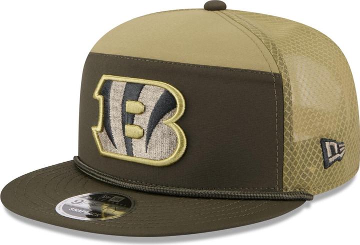 Produktbild New Era 9Fifty Split Panel Cap - Salute Cincinnati Bengals