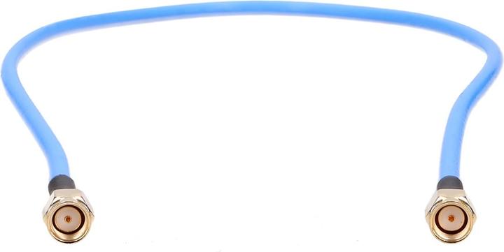 Produktbild MikroTik Flex-guide 0.5m RPSMA Blau Koaxialkabel up to 6 GHz 0.65dB 50 cm Blue (6.50 dB, Antennenkabel)