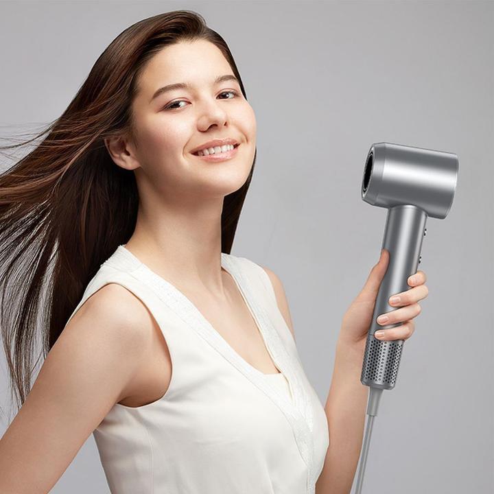 Actual product image Hoco Other EOL negative ion hair dryer with digital display HP10 gray