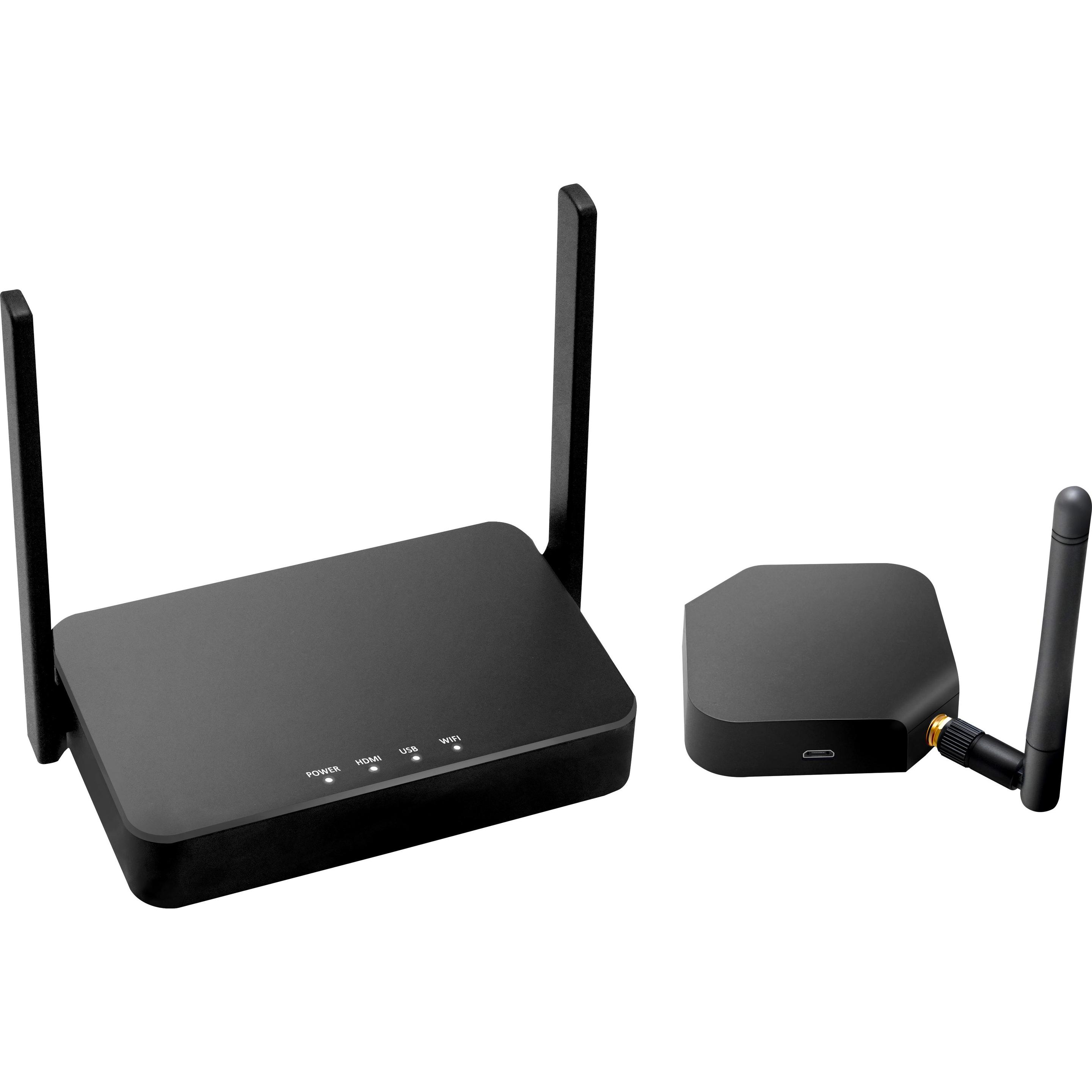 EZCast Pro Quattropod Lite 1x Zender 1x Ontvanger wireless casting system HDMI (1 x LT01, 1 x R01) (HDCP 1.2), Wireless ...
