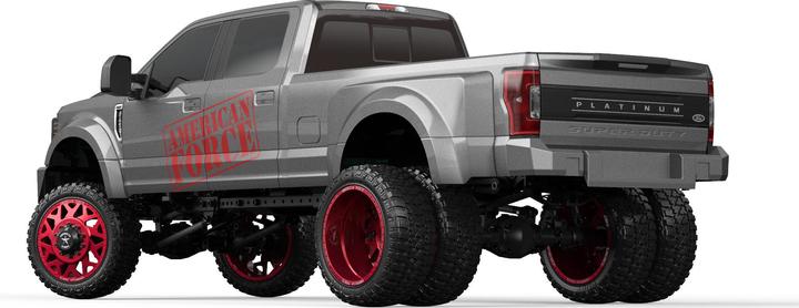 Image du produit Cistron Ford F450 SD, 1/10 Solid Axle RTR Grey (Presque prêt à être conduite)