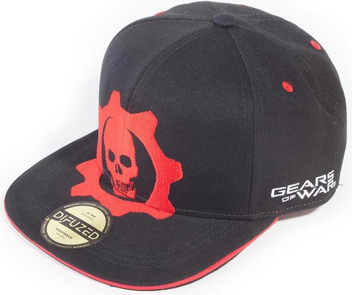 Actual product image Gears of War Red Helmet Snapback Cap
