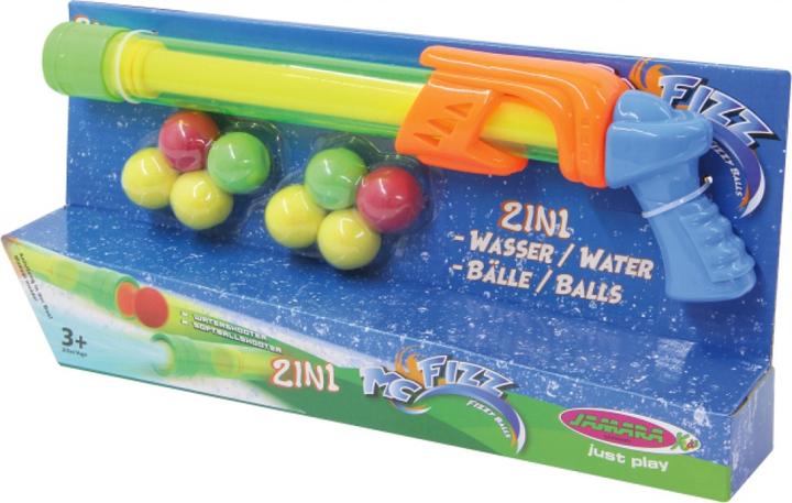Actual product image Jamara Mc Fizz Fizzy - Water gun - Blue - Green - 1 piece(s) (Tank Integrated)