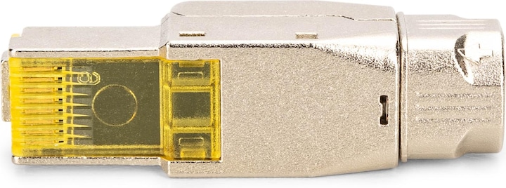 Produktbild Digitus CAT 6A Feldstecker, AWG 22-27, unterstützt bis 4PPoE, IEEE802.3bt (Netzwerkkabel Stecker)
