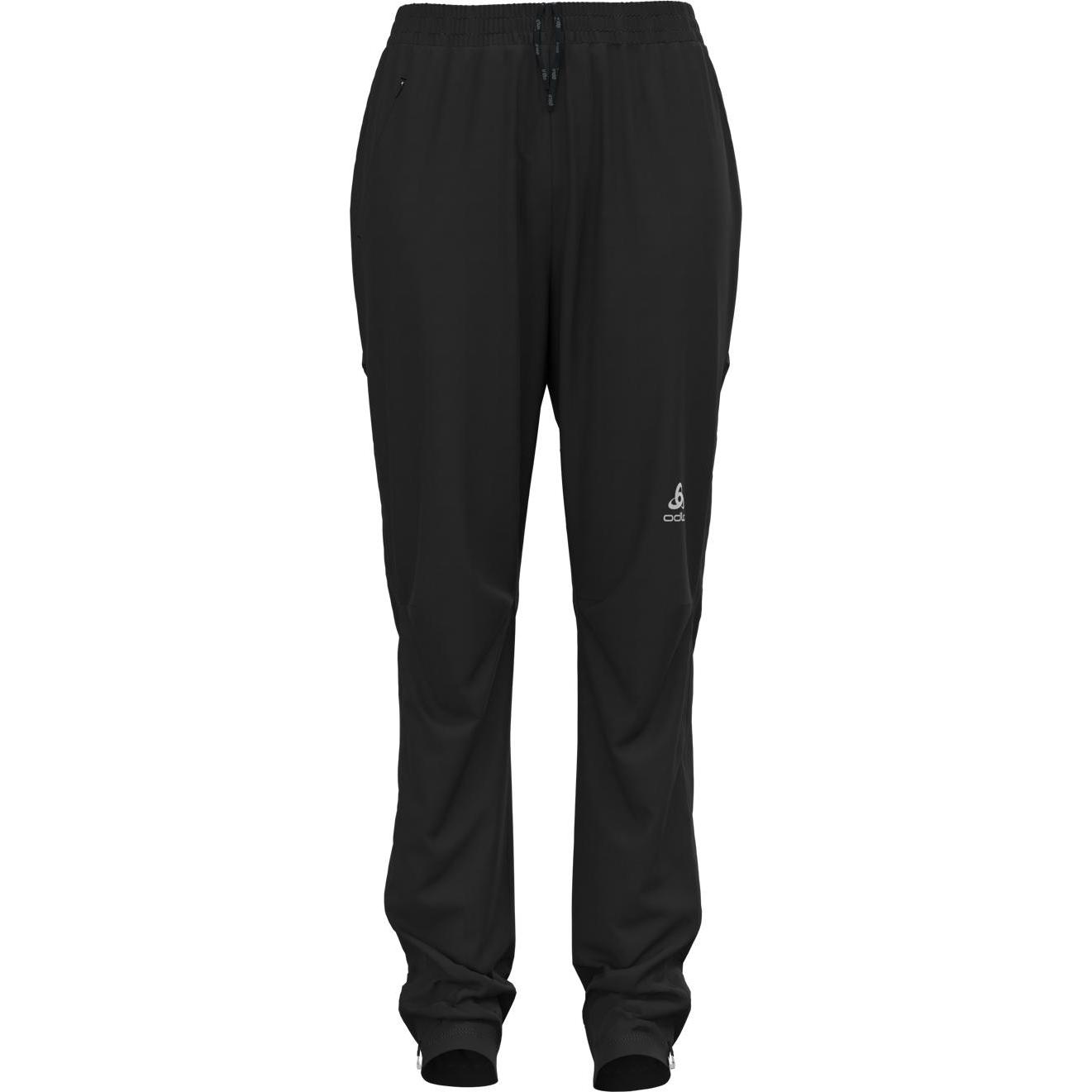 Odlo, Damen, Langlaufhose, Windbreaker (XS), Schwarz, XS