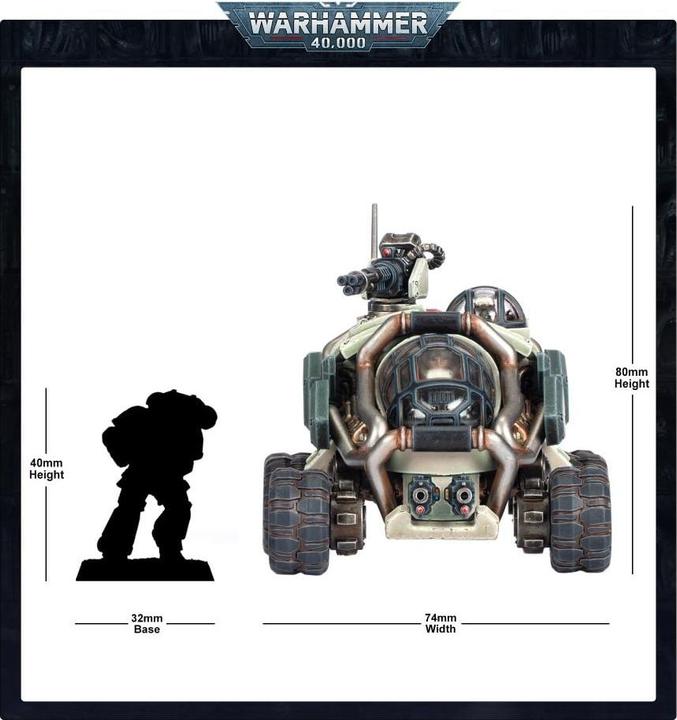 Actual product image Games Workshop Sagitaur (Plastic)